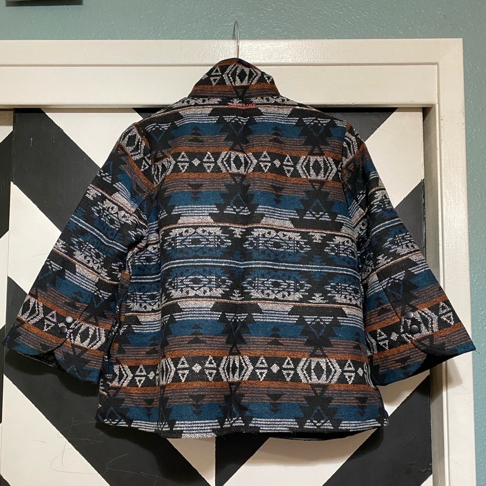 BILLABONG Multi-Color Wool Blend Blazer Jacket - Picture 2 of 13